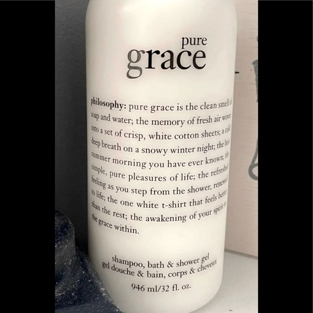 Three Philosophy Pure Grace Shampoo & Body Washes w/pumps